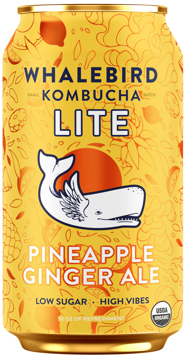 Pineapple Ginger Ale | 12oz – Whalebird Kombucha