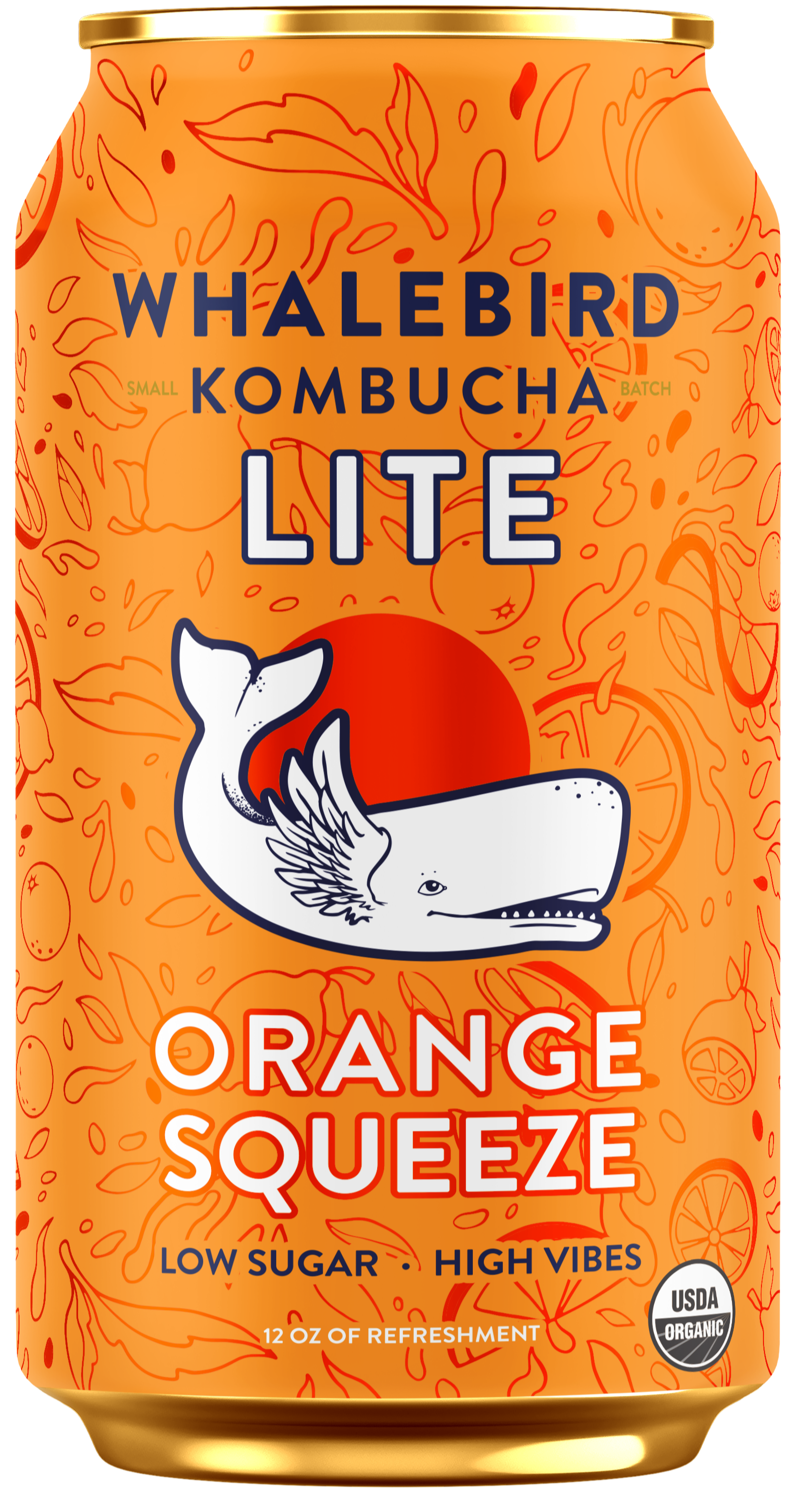 Orange Squeeze | 12oz – Whalebird Kombucha
