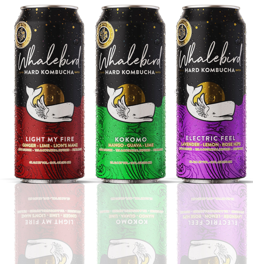 Wholesale Cans: Hard Kombucha Mixed Pack 36/CS