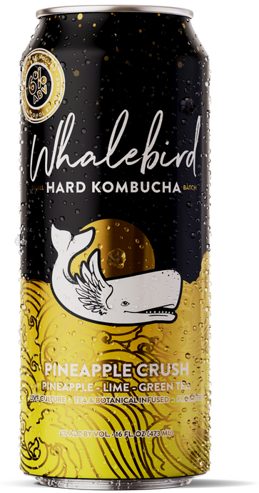 Wholesale Cans: Pineapple Crush 36/CS (Hard Kombucha)